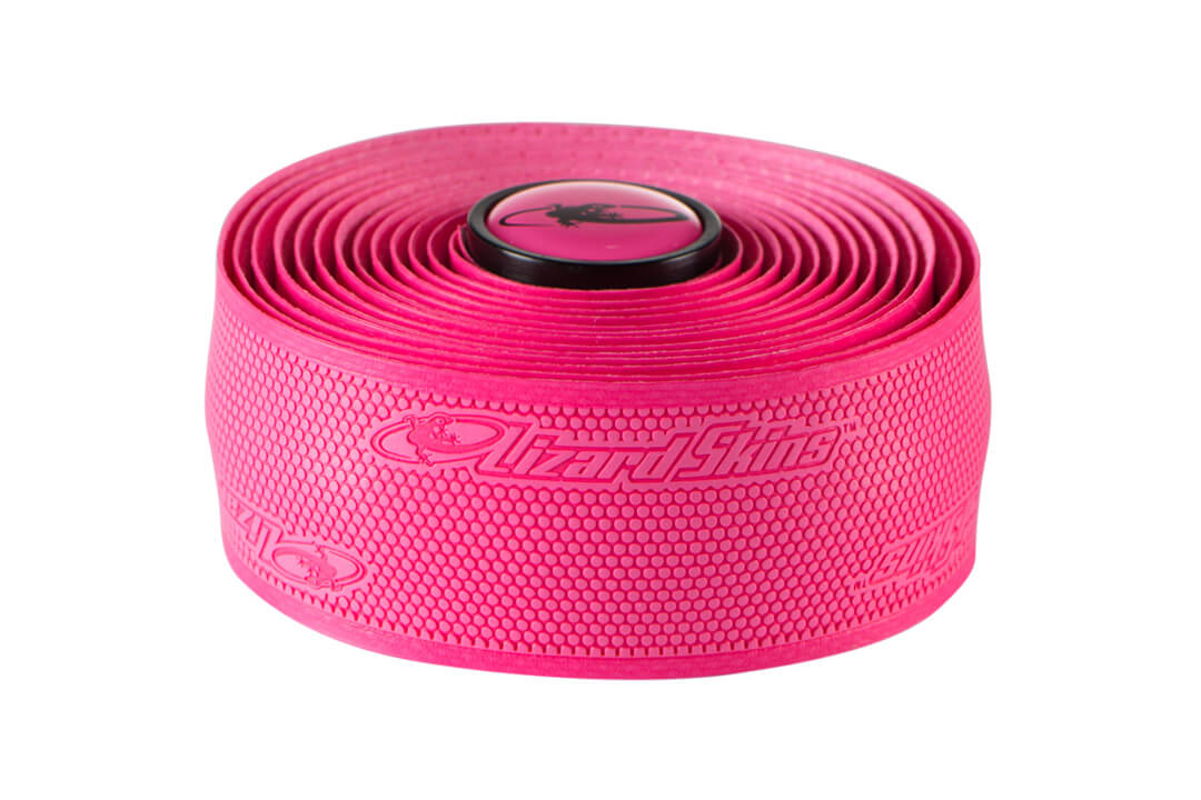 LIZARD SKINS HANDLEBAR TAPE 1.8mm NEON PINK DSPDSE55 Polys Bikes
