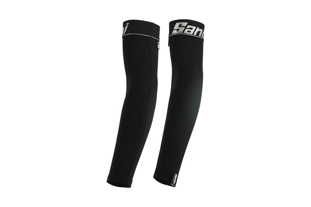 ARM WARMERS SANTINI SP680BHOT BK M Polys Bikes